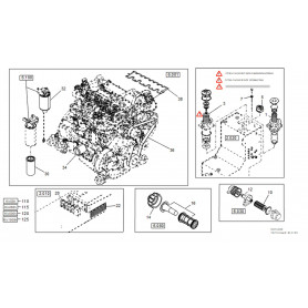 500-STUNDEN WARTUNGSKIT FUER TW95 TW0954 / 100 - XXXX / TW110 TW1104 / 0100 - XXXX / B95W / B110W