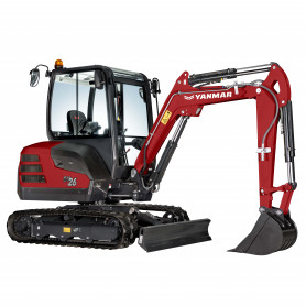Yanmar SV26 kurzer Heckschwingradius